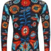 Tijuana Black Men's Winter Long Sleeve Jersey