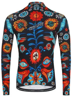 Tijuana Black Men's Winter Long Sleeve Jersey
