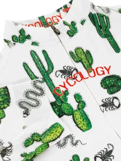 Totally Cactus Men's Classic Jersey -Cycology TOTALLY CACTUS FRONT DETAIL