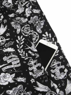 Velo Tattoo Gravel Shirt -Cycology VELO TATTOO BACK GRAVEL SHIRT DETAIL