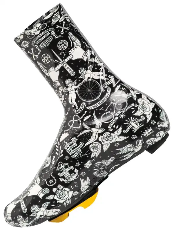 Velo Tattoo Cycling Shoe Covers 1 Velo Tattoo Cycling Shoe Covers