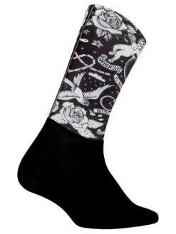 Velo Tattoo Aero Cycling Socks -Cycology VELOTATTOO AERO SOCK SIDE BACK 654514