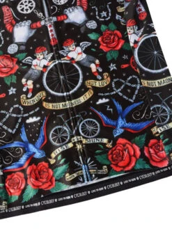 Velo Tattoo OG Men's Reborn Jersey -Cycology VELOTATTOO OG RECYCLED JERSEY HEM DETAIL