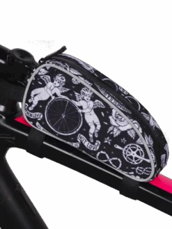 Velo Tattoo Top Tube Bag -Cycology VELOTATTOO TOPTUBE ON BIKE 2