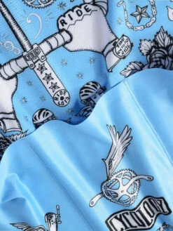 Velo Tattoo Men's Reborn Jersey -Cycology VELOTTATTOO RECYCLED JERSEY BACK POCKKETS DETAIL