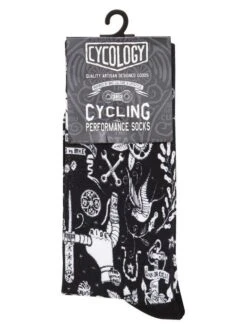 Velo Tattoo Cycling Socks -Cycology Velo Tattoo cycling socks packaging 566582