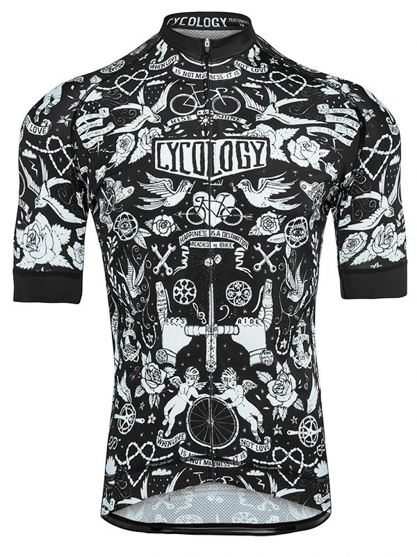 Velo Tattoo Men's Classic Jersey 1 Velo Tattoo Men's Classic Jersey