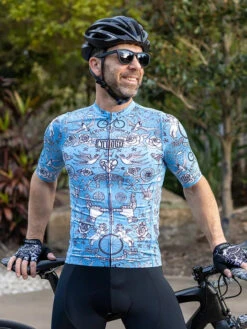 Velo Tattoo Men's Reborn Jersey -Cycology Velo Reborn 08