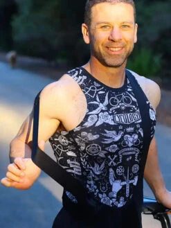 Velo Tattoo Men's Sleeveless Base Layer -Cycology Velo Tattoo Web 2