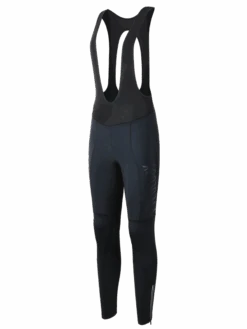 Cycology Women's Quick Pee Winter Cycling Bib Tights -Cycology WINTER Quick Pee LONG BIB TIGHTS front 2