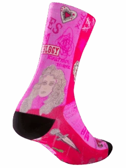 Zadie Cycling Socks 7 Zadie Cycling Socks -Cycology ZADIE BACK ANGLE CYCLING SOCK