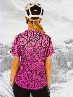 Zanzibar Women's MTB Jersey -Cycology ZANZIBAR BACK SS
