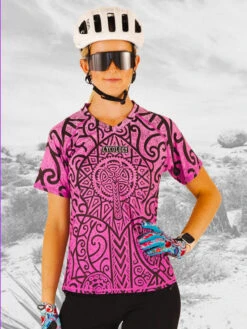 Zanzibar Women's MTB Jersey -Cycology ZANZIBAR FRONT SS