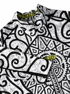 Zanzibar Men's Summer Long Sleeve Jersey -Cycology ZANZIBAR LONG SLEEVE SUMMER JERSEY DETAIL FRONT