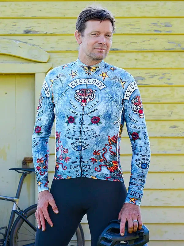 City Of Angels Men's Winter Long Sleeve Jersey 3 City Of Angels Men's Winter Long Sleeve Jersey - Image 3