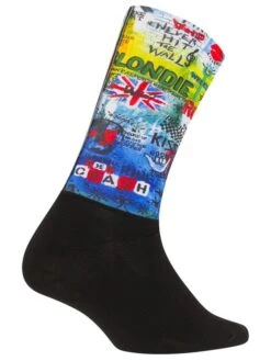 Rock N Roll Aero Cycling Socks -Cycology rocknroll AERO SOCK SIDE BACK 364790
