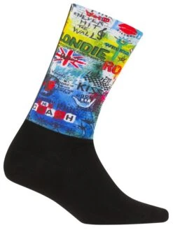 Rock N Roll Aero Cycling Socks -Cycology rocknroll AERO SOCK SIDE Copy 396751
